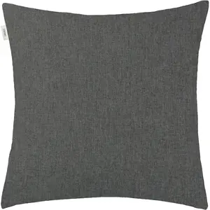 Наволочка Harp Structure, двусторонняя без наполнителя, 1 шт. в стиле фланель Esprit, темно-серый