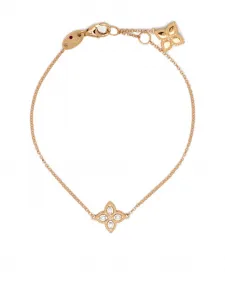 Браслет Princess Flower из розового золота 18 карат с бриллиантами и рубинами Roberto Coin, розовый