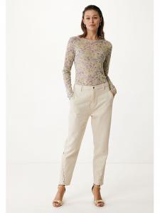 Лонгслив Mexx, цвет flieder/gelb