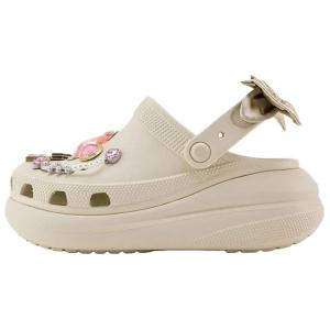 Crocs Женские бежевые сабо Floating Dream Flower Shadow Cream Puff