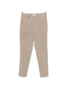 Брюки прямого кроя Peserico, бежевый