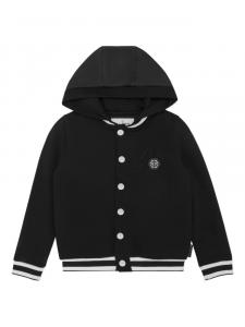 Куртка-бомбер с капюшоном Philipp Plein, черный