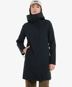 Двухслойная мембранная дышащая, водонепроницаемая, ветрозащитная длинная куртка с капюшоном/горная парка, средней длины.