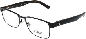 Polo Ralph Lauren PH 1157 9038 Matte Black Metal прямоугольные очки 55mm