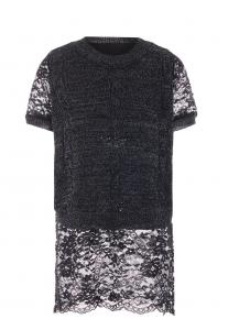 Свитер Sidona, пятнистый черный