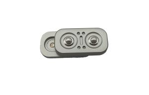 Магнитная монетка EDC Snap Cat Eye для снятия стресса, умная игрушка BABO PANDA FOR PANDA SOUL, серебро