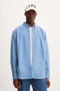 Хлопковая рубашка Levi's, синий