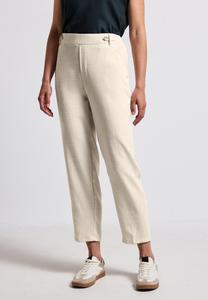 Брюки Street One MIT KNOPFDETAIL, Beige/White