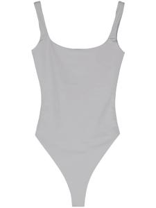 ENTIRE STUDIOS боди без рукавов с квадратным вырезом, серый