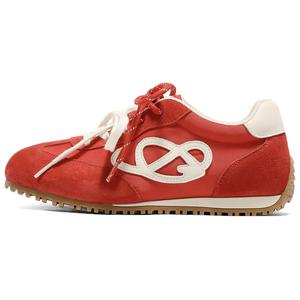 Низкие повседневные туфли для женщин Senda, красный