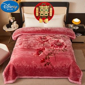Disney Одеяло свадебное 200х230 см, 6 кг, утолщенное, с подарочным пакетом "Двойное счастье", цвет Yuhong