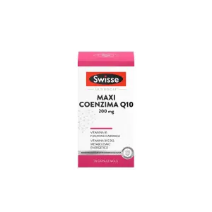 Swisse Maxi Coenzyme Q10 Кардиологическая добавка, 30 антиоксидантных капсул