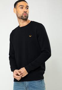 Толстовка CREW SATSUMA Threadbare, черный