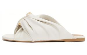 Кожаные сандалии с цепочкой и переплетением JW Anderson, White