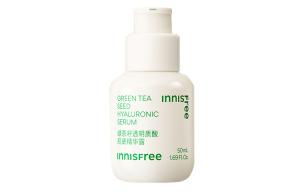 Innisfree Сыворотка для кожи YUESHIFENGYIN Green Tea Seed Hyaluronic Acid успокаивающая, увлажняющая и восстанавливающая 50мл/80мл/50мл*2