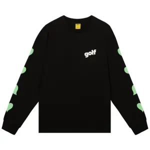 Футболка GOLF WANG Crush Long-Sleeve Tee, черный