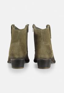 Ковбойские/байкерские ботильоны Felmini Wide Fit, зеленый