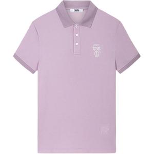 KARL LAGERFELD / Karl Lagerfeld Jeans Футболка-поло Karl Lagerfeld для мужчин светло-розовая