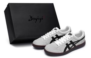 Onitsuka Tiger Кроссовки для скейтбординга Advanti, унисекс, низкие, черные/серые/коричневые