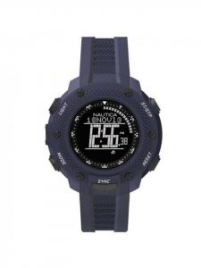 Nautica Кварцевые часы NAI19524G синего цвета