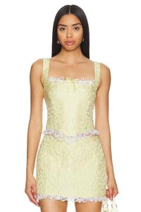 Топ-Бюстье jalan Majorelle, желтый