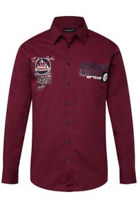 Рубашка на пуговицах Comfort fit Men Plus, бордовый