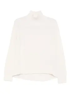 Джемпер из тонкой вязки Dondup, белый