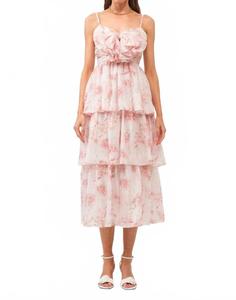 Звездное миди-платье с цветочным принтом Sofie the Label, Floral