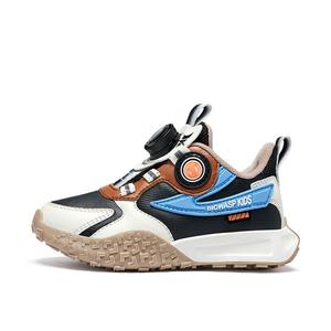 Детская повседневная обувь для детей, кроссовки, кроссовки Big Wasp, черный/коричневый