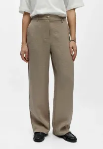 Брюки с широкими штанинами Object, Desert Taupe