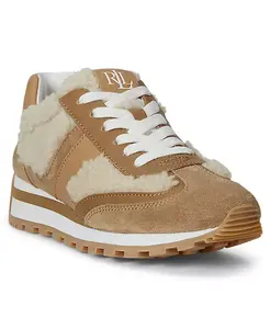 Женские кроссовки Dani на шнуровке Lauren Ralph Lauren, загар/бежевый