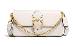 COACH Кожаная сумка через плечо с цепью