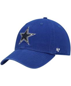 Мужская бейсболка Royal Dallas Cowboys Primary Clean Up '47 Brand