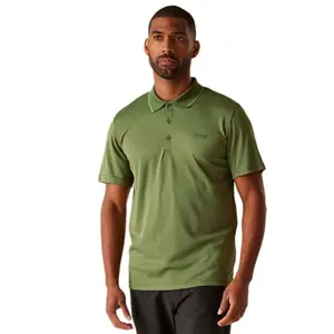 Поло с коротким рукавом Regatta Maverick V, зеленый