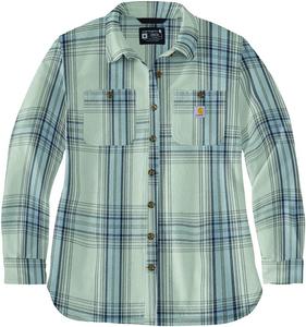 Carhartt Women's 105991 Женская свободная рубашка из твила, Neptune