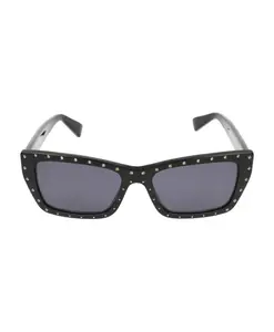 Черные солнцезащитные очки, стильная модель Moschino, черный