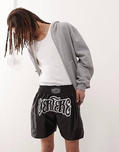 Боксерские шорты Vertere Berlin с вышитым логотипом черного цвета