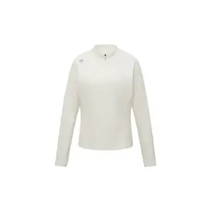 Женская RUNNING серия вязаный топ DESCENTE, кремовый