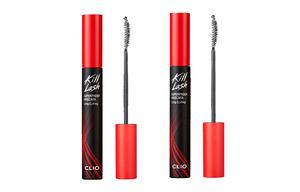 Удлиняющая и объемная водостойкая тушь для ресниц Curling 2 шт Clio