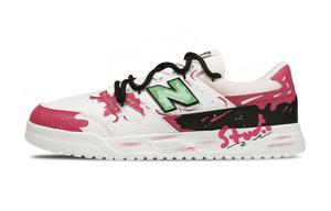 New Balance Кроссовки для скейтборда NB Ct20 Berry Bubbles устойчивые к истиранию дышащие низкие унисекс Red White D Width