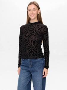 Блуза Nuvelva с длинными рукавами и круглым вырезом Numph