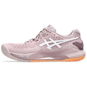 Кроссовки Asics Gel-Resolution 9 Tennis Shoes Women's Low-top White/Purple, фиолетовый