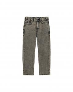 WE Fashion Джинсы Loose fit в крапчатом сером цвете