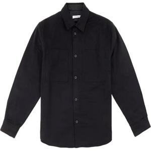 Рубашка мужская черная Calvin Klein, черный