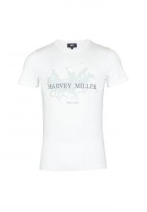Футболка с коротким рукавом лошади Harvey Miller, белый