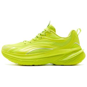 Легкие, амортизирующие, низкие, повседневные, мужские кроссовки, кисло-лаймового цвета QIAODAN, Sour Lime Green