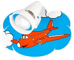 Детский настенный светильник 18x22x16 см, синий/желтый/красный