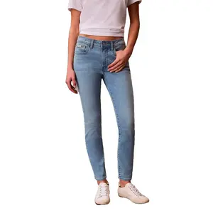 Джинсы Calvin Klein LV047C776G, зауженные Calvin klein jeans, синий