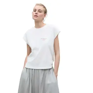 Футболка с коротким рукавом Ecoalf Namur, белый