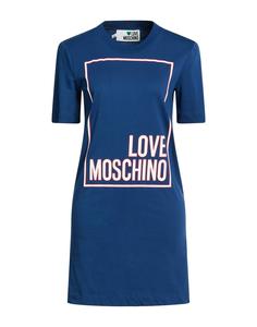 Мини-платье Moschino, темно-синий